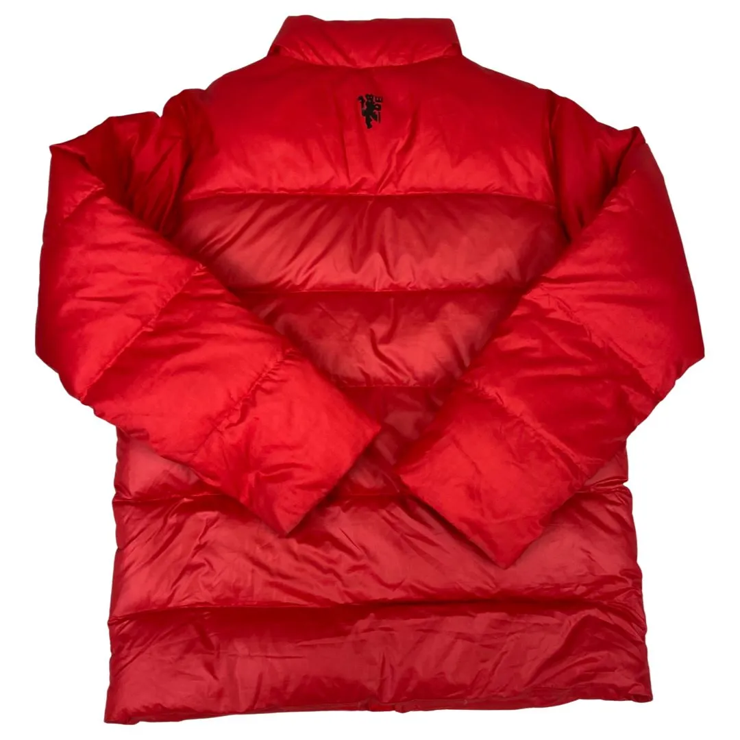 2012 Red Nike Puffer Jacket Manchester United M