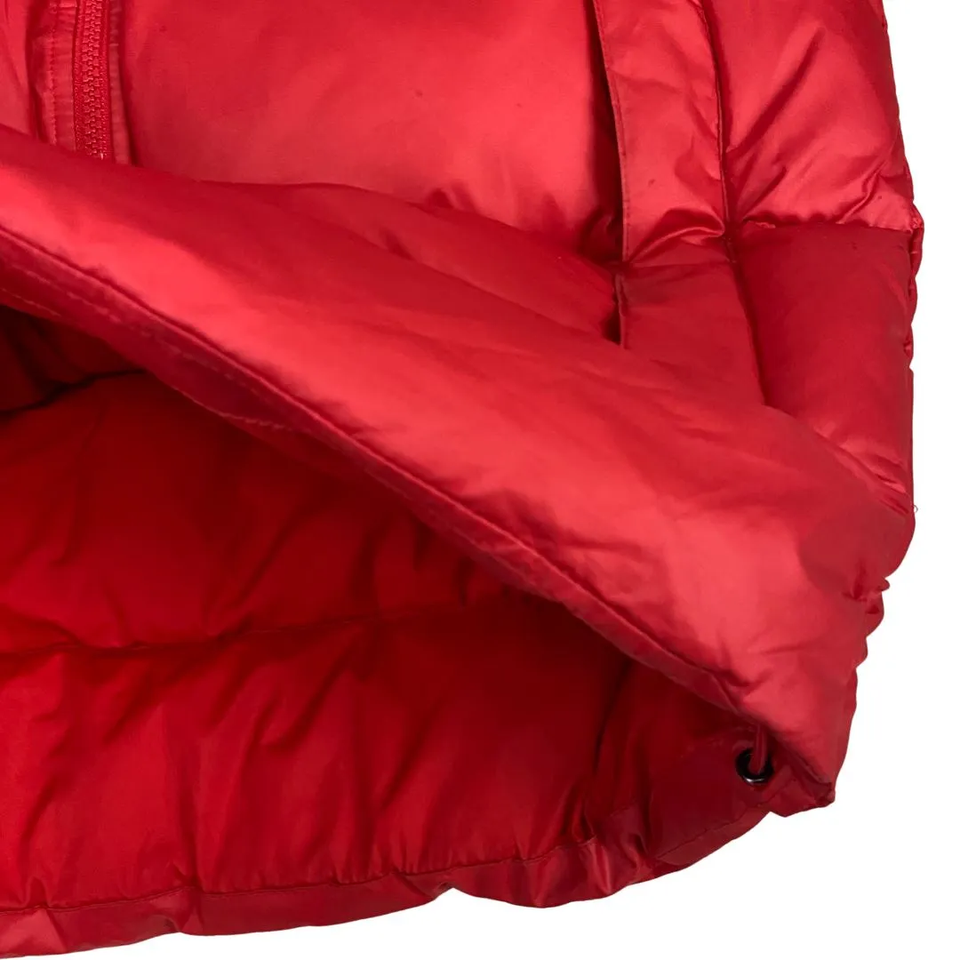 2012 Red Nike Puffer Jacket Manchester United M