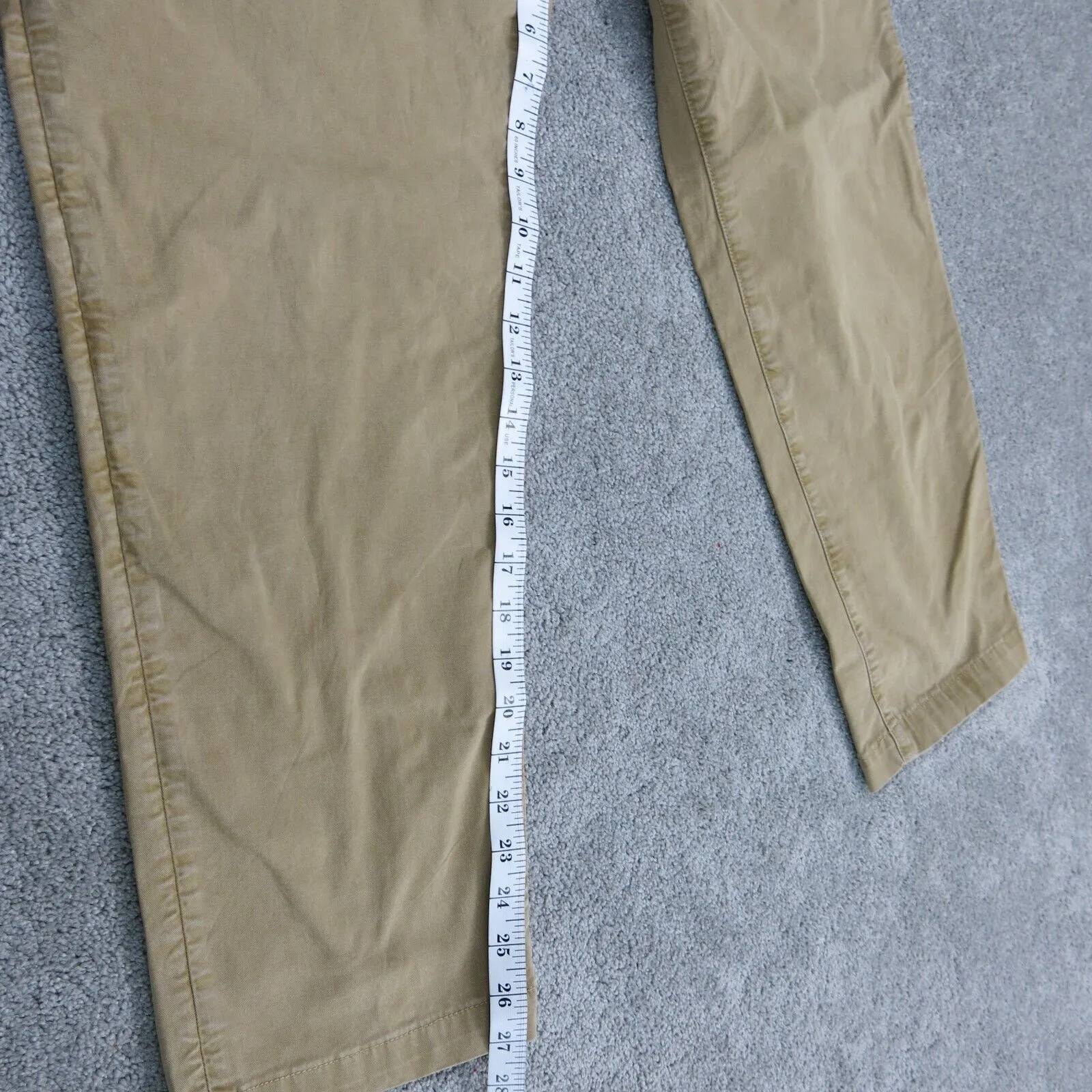 American Eagle Mens Chino Pants Straight Leg High Rise Camel Brown Size W38XL30