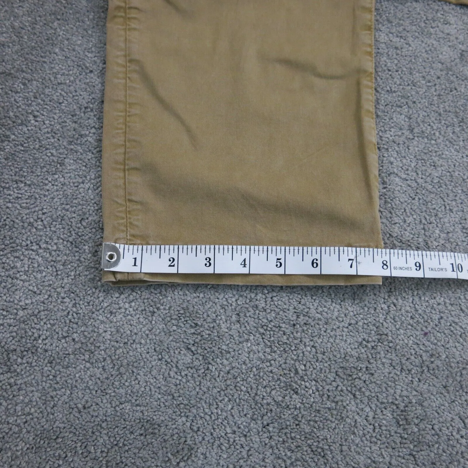American Eagle Mens Chino Pants Straight Leg High Rise Camel Brown Size W38XL30
