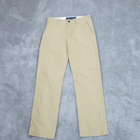 American Eagle Mens Chino Pants Straight Leg Stretch Mid Rise Tan Size W32XL34