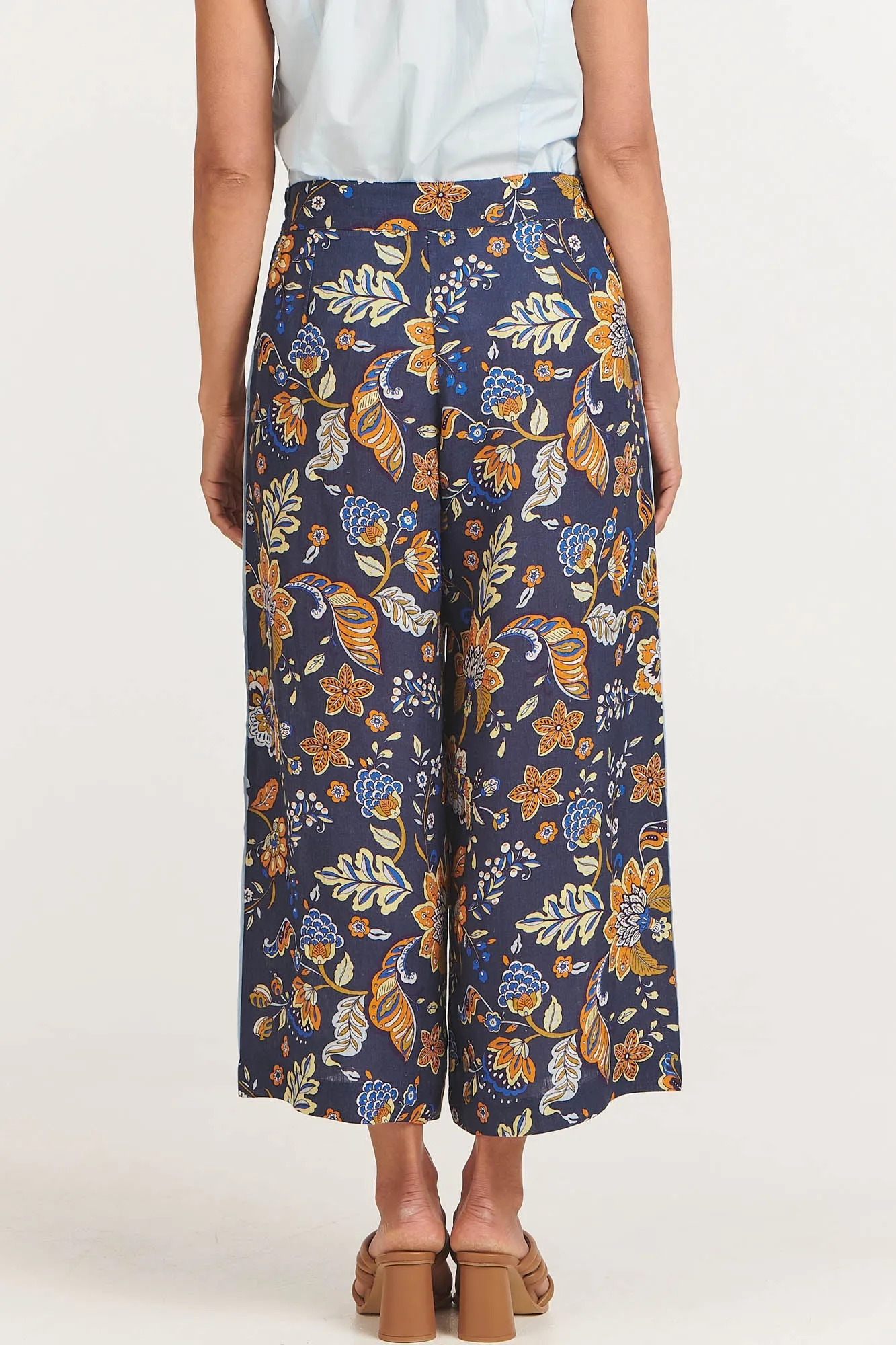 Arlo Pants Indigo Chintz