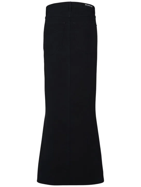 Balenciaga   Cotton maxi skirt 