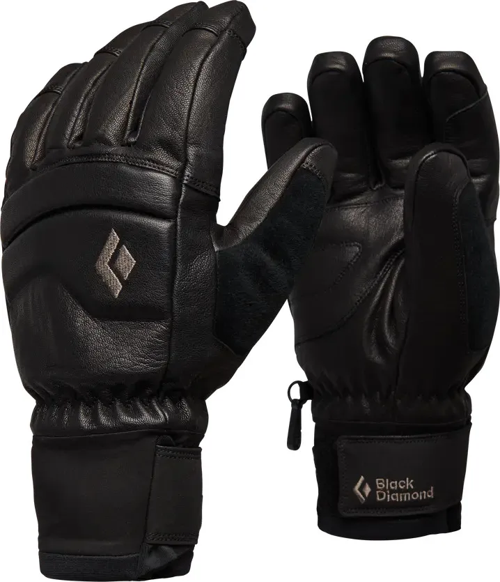Black Diamond Men&#x27;s Spark Gloves Black/Black | Buy Black Diamond Men&#x27;s Spark Gloves Black/Black here | Outnorth