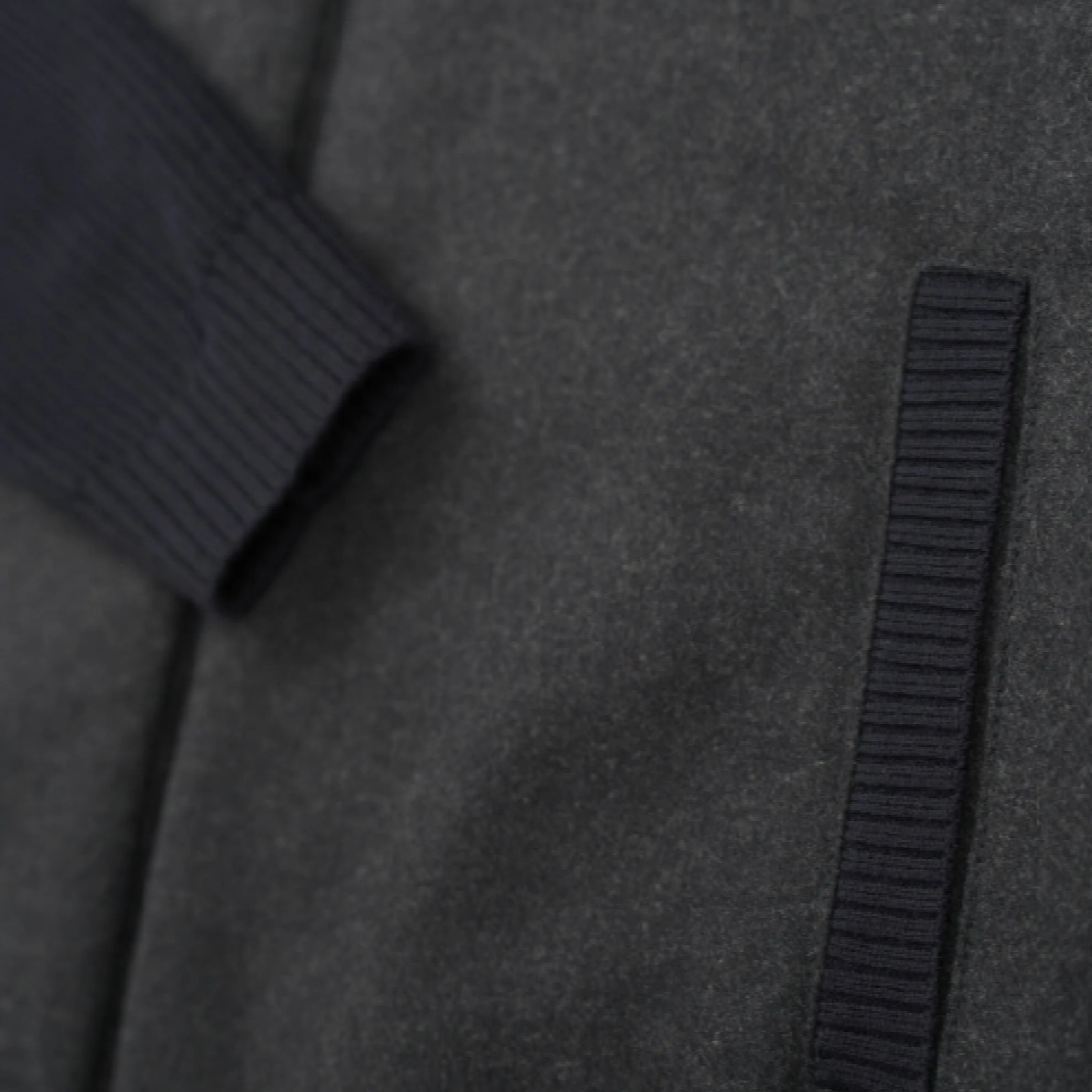 Bugatti Long Sleeve Full Zip Sweater / Navy/Charcoal