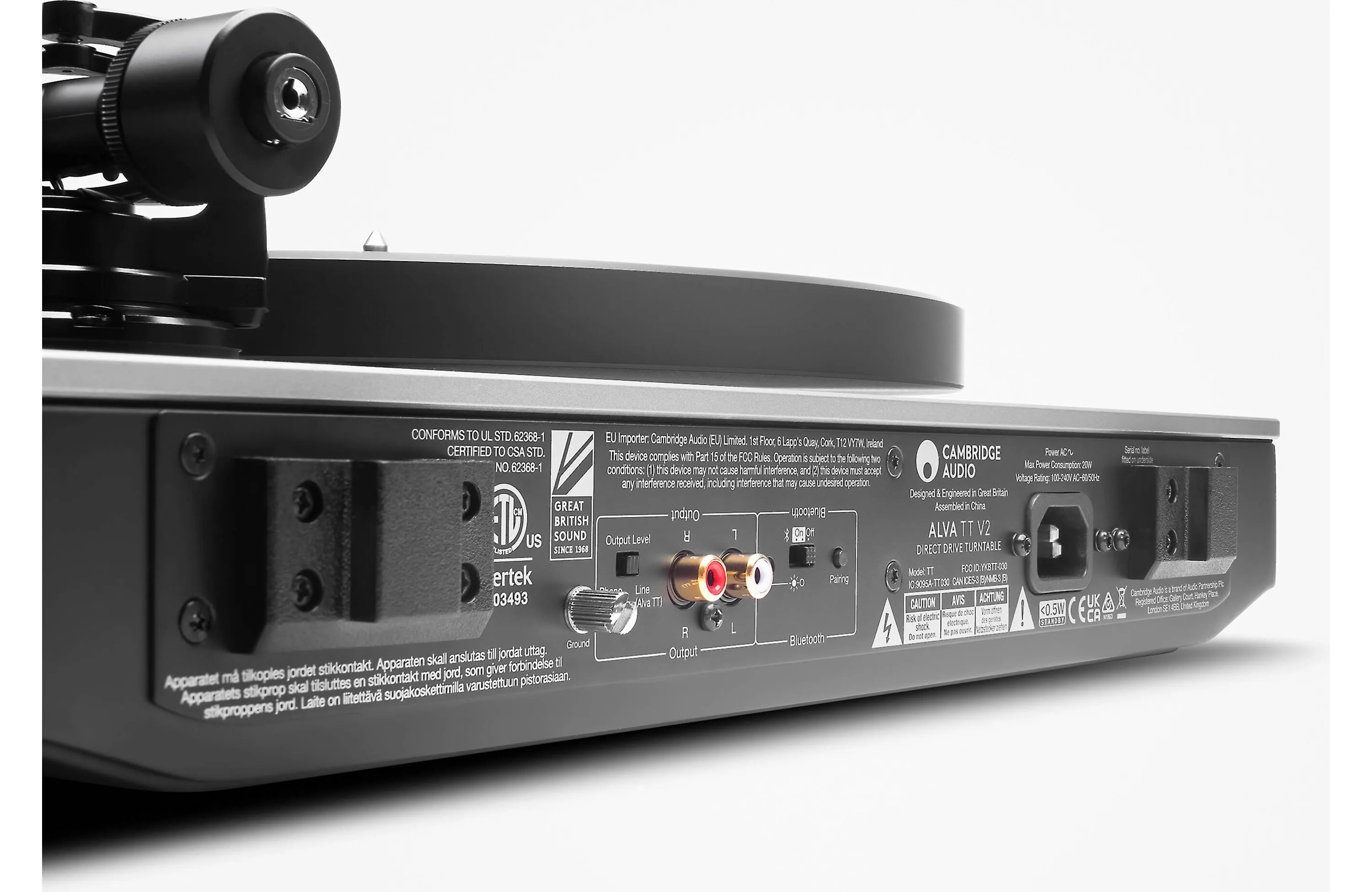 Cambridge Audio Alva TT v2 - Direct Drive Turntable