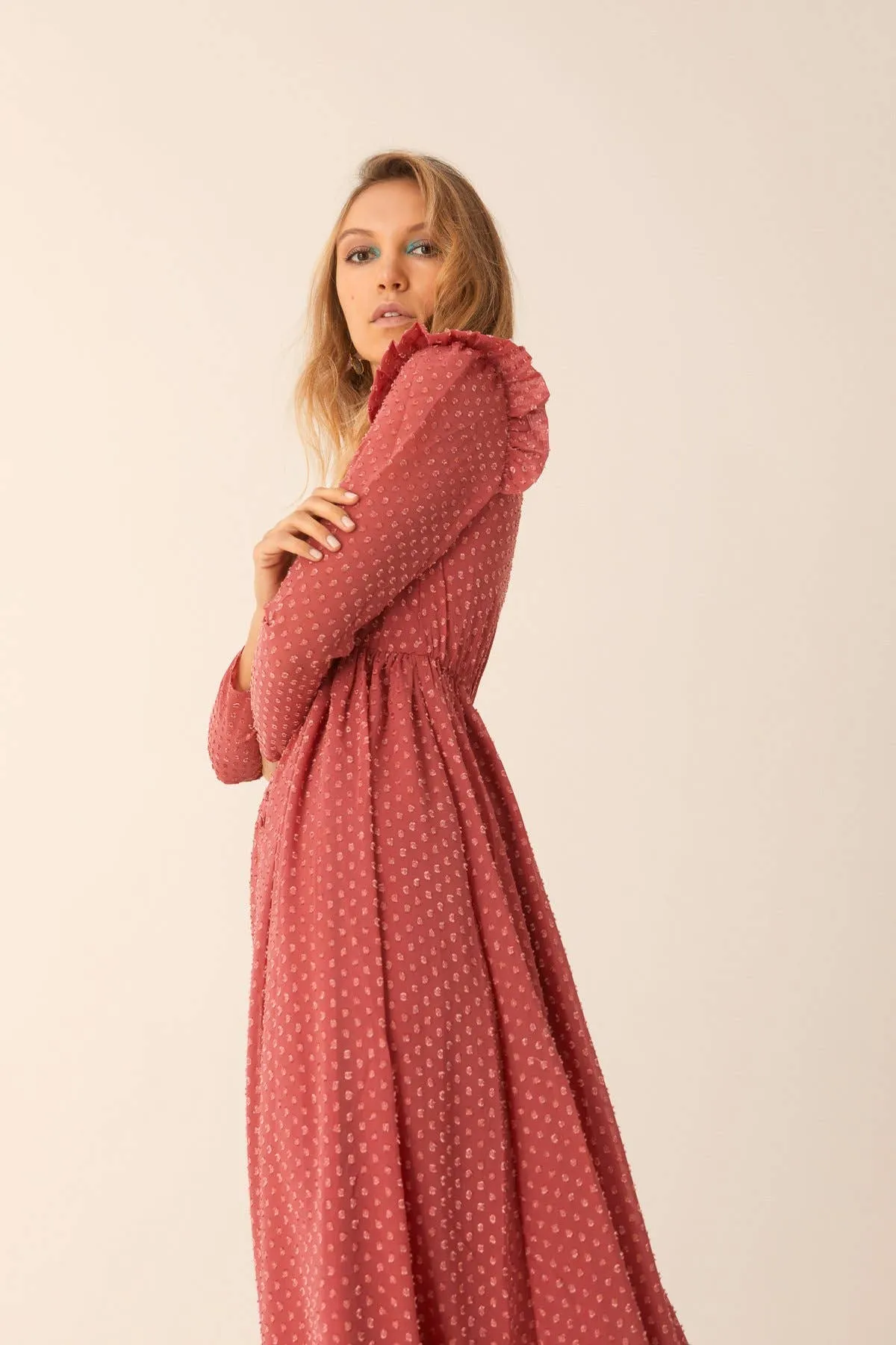 Chloé Pink Maxi Dress