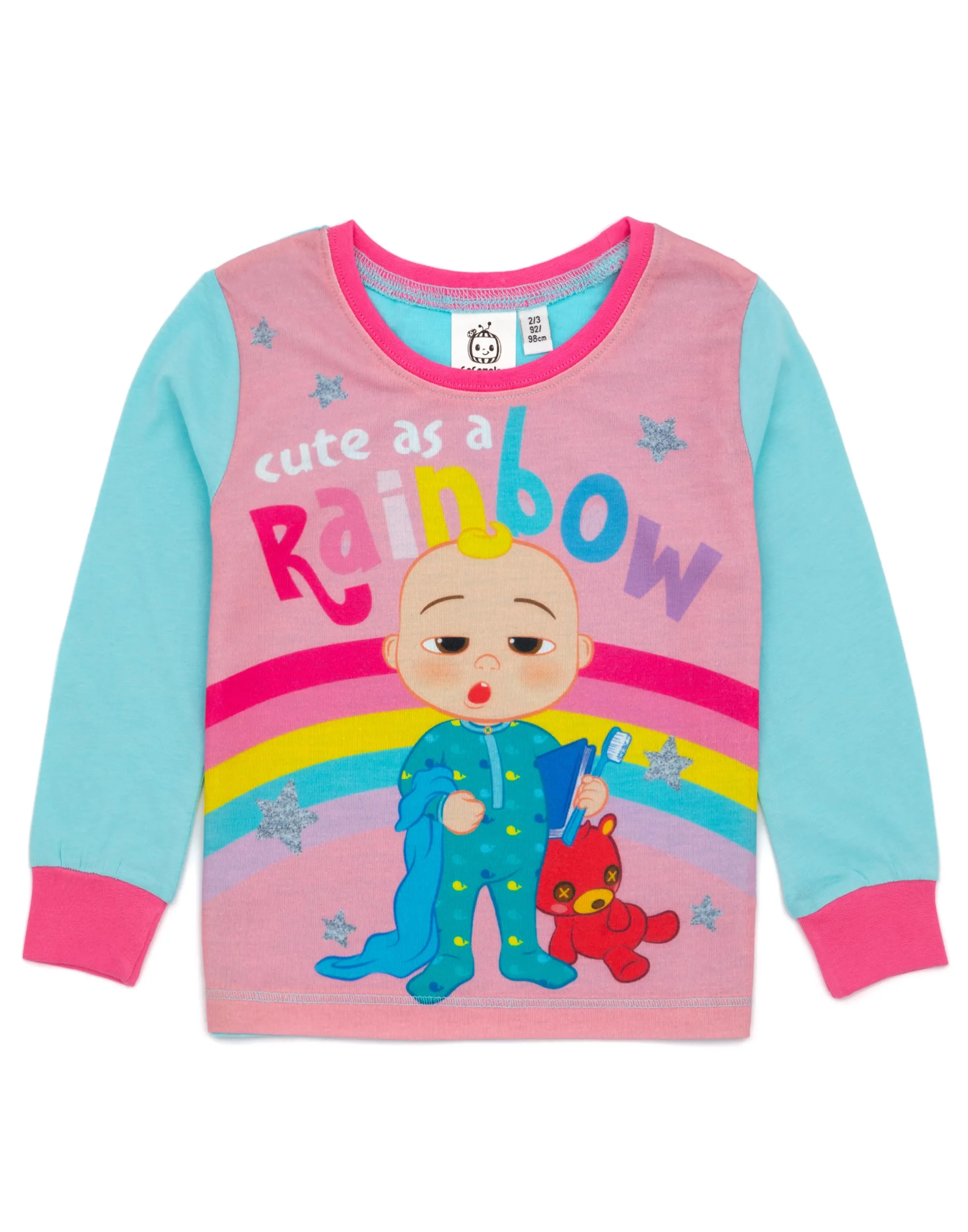Cocomelon Girls Long Sleeve Pyjama Set