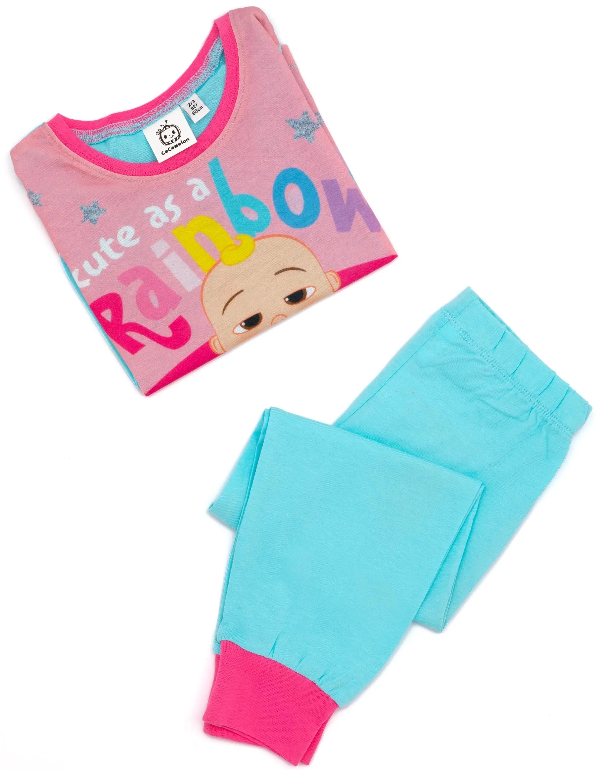 Cocomelon Girls Long Sleeve Pyjama Set