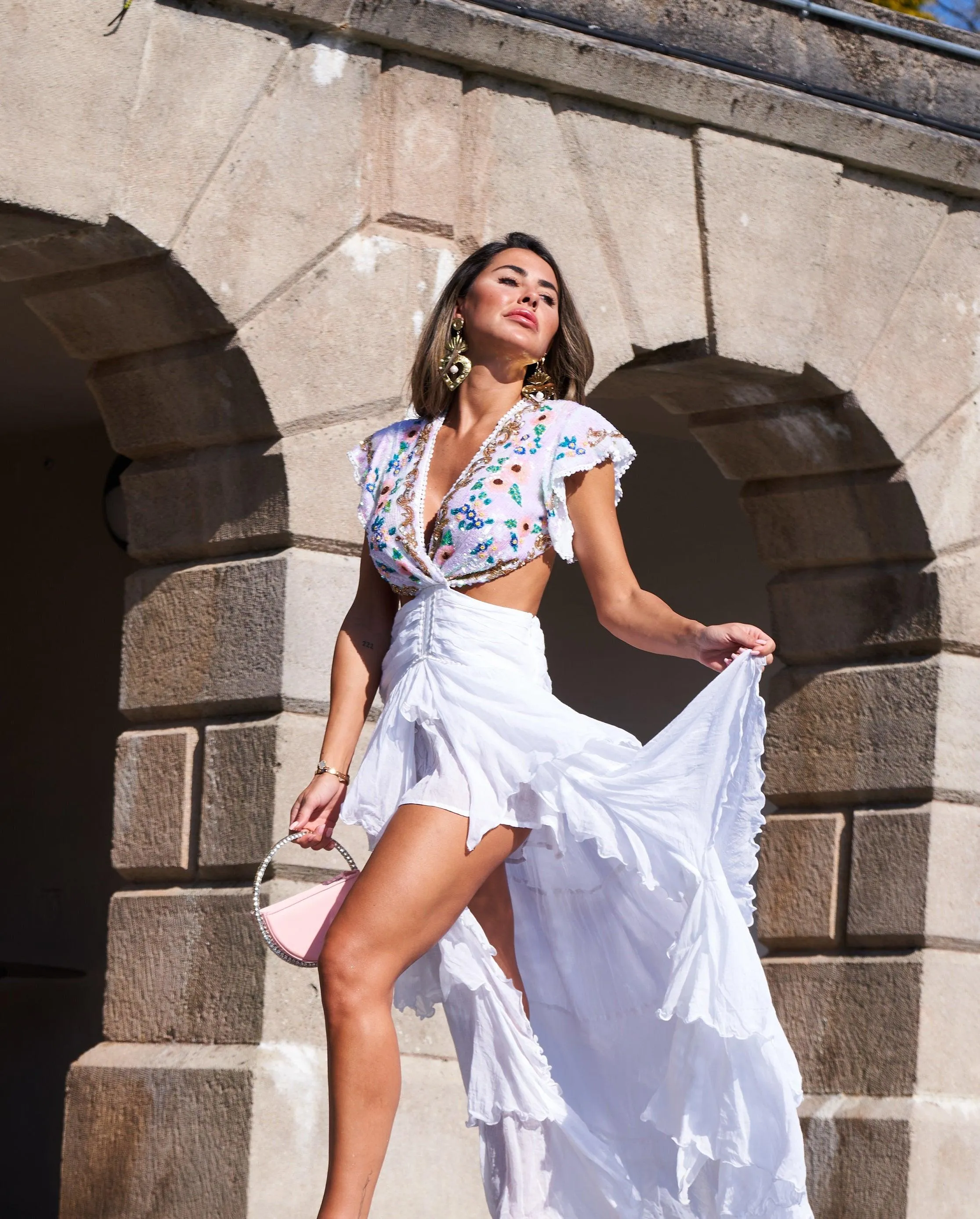 Cutout Maxi Dress Pacha