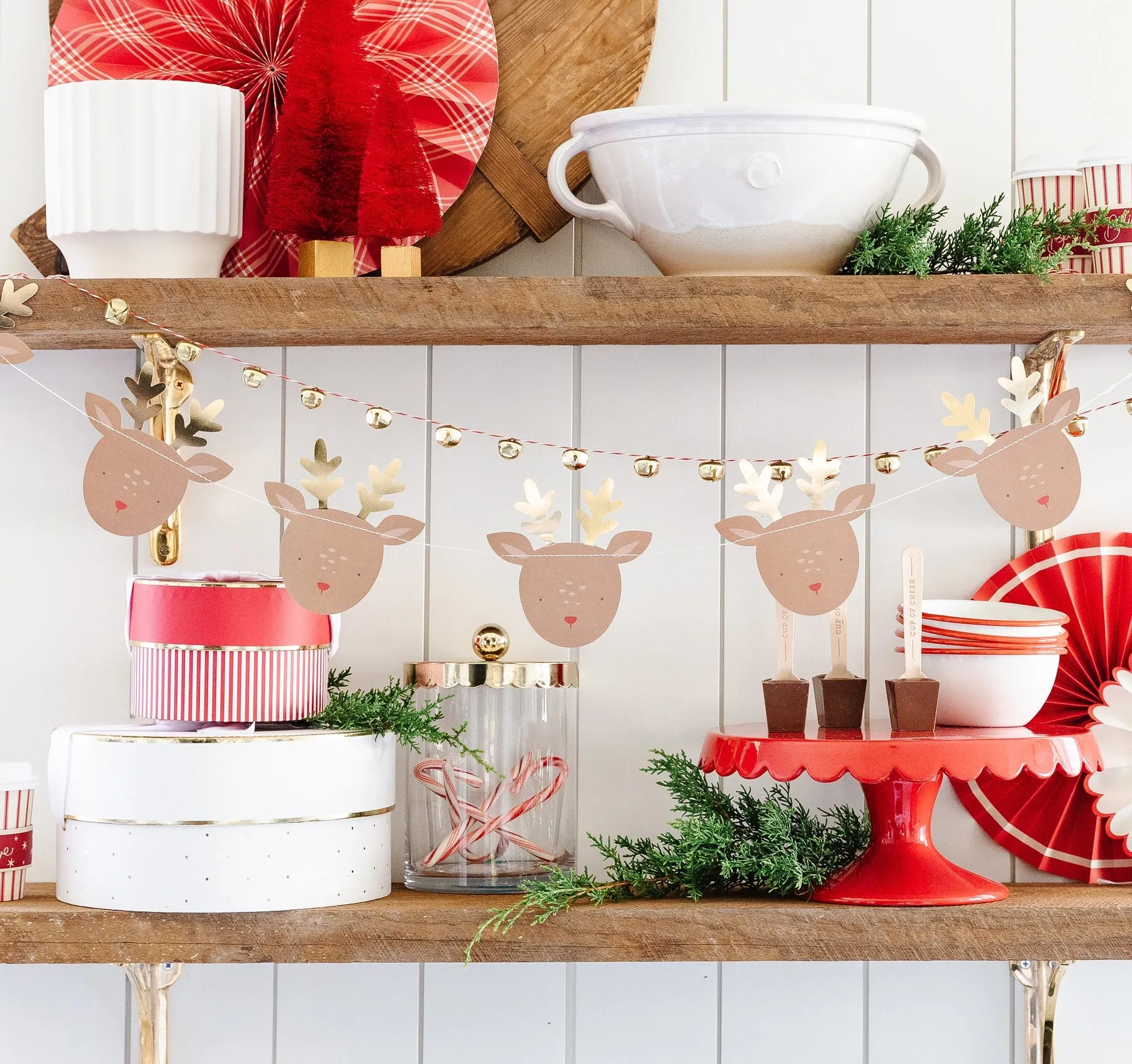 Dear Rudolph Banner/Bells Banner Set