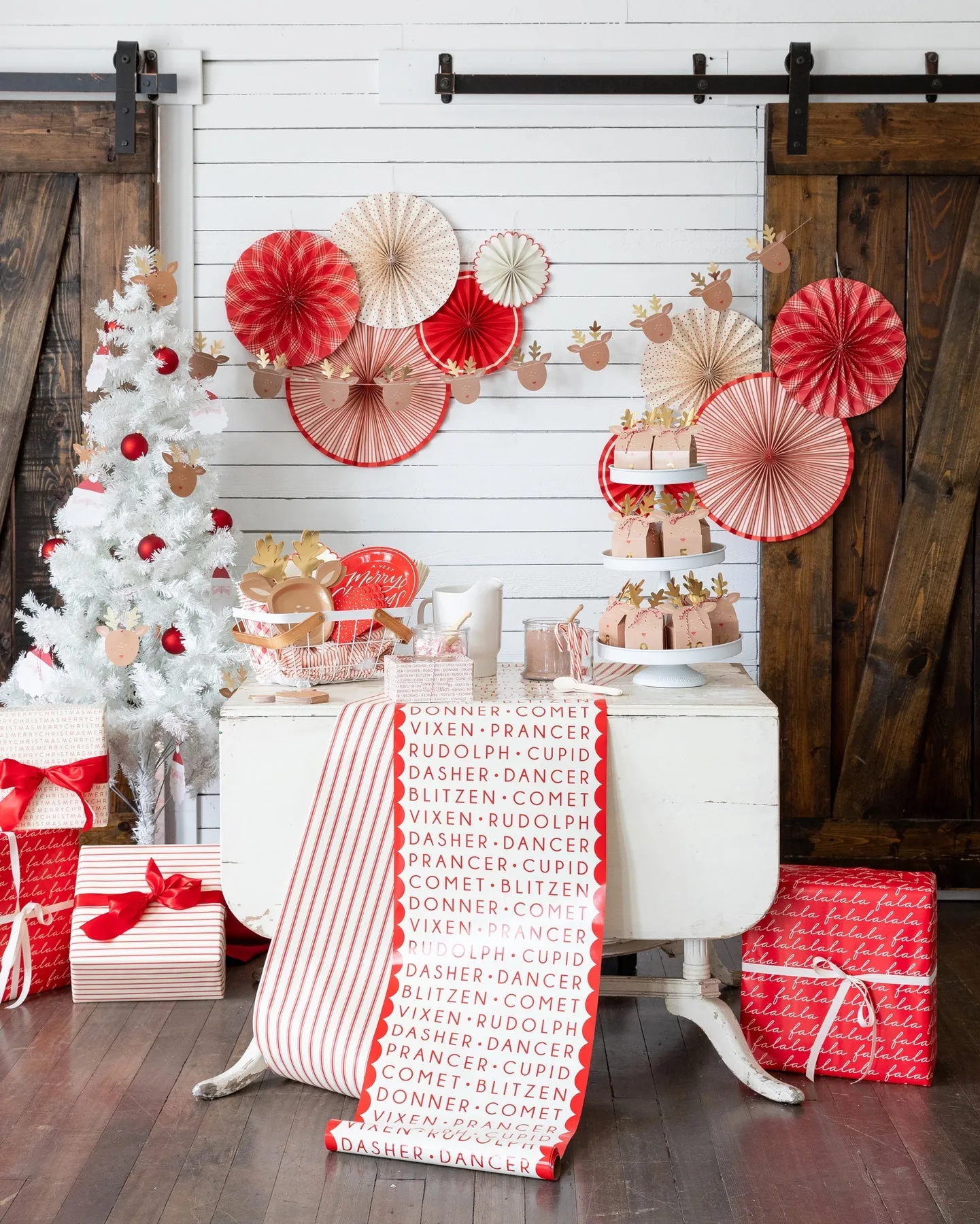 Dear Rudolph Banner/Bells Banner Set