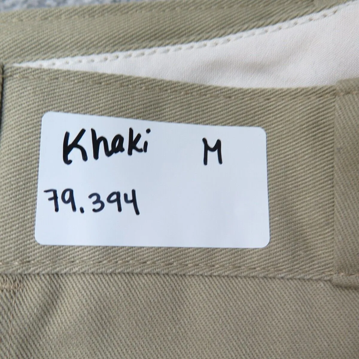 Dickies Pant Mens Khaki W36 Chino Straight Leg Mid Rise Outdoor Workwear Logo