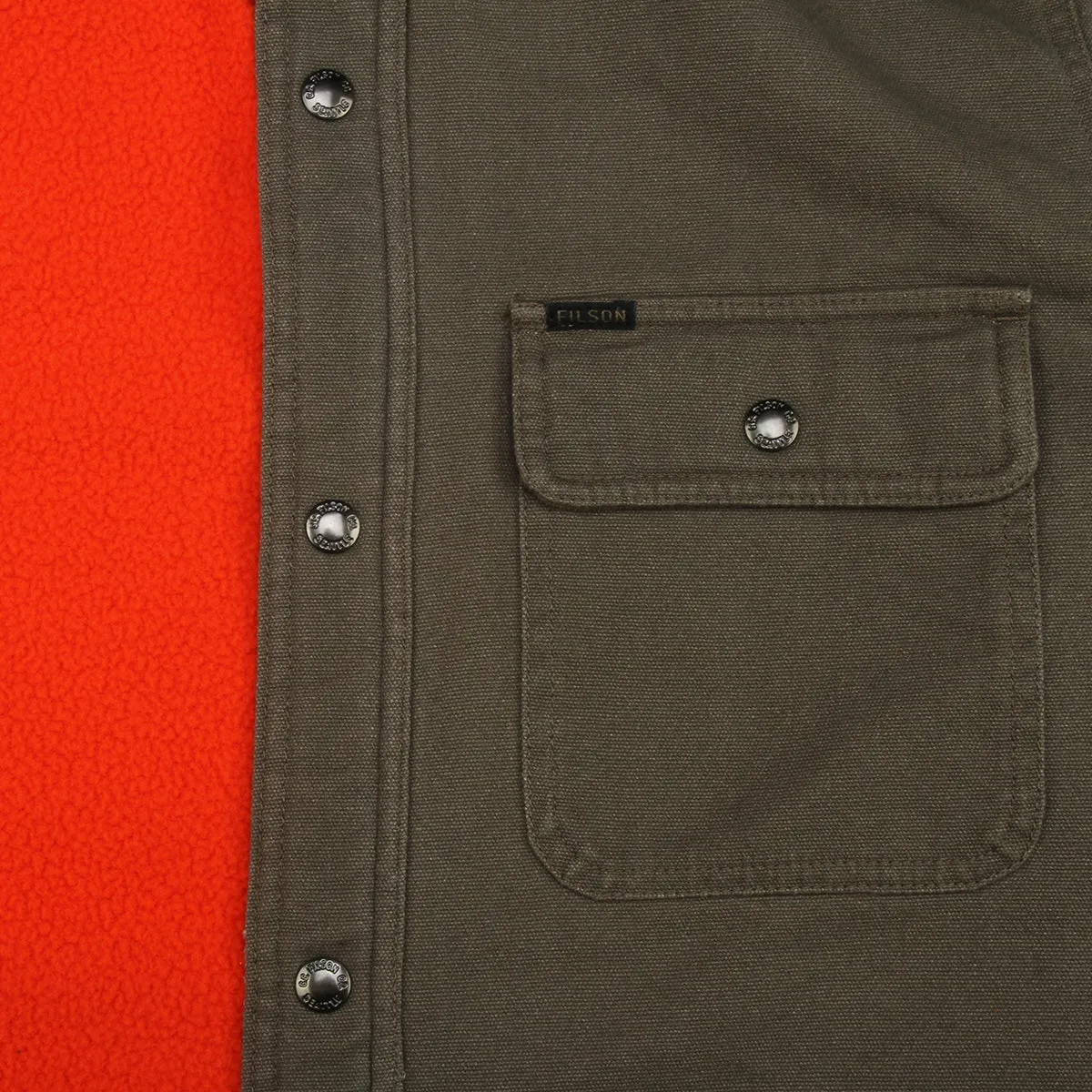 Fleece Lined Jac-Shirt