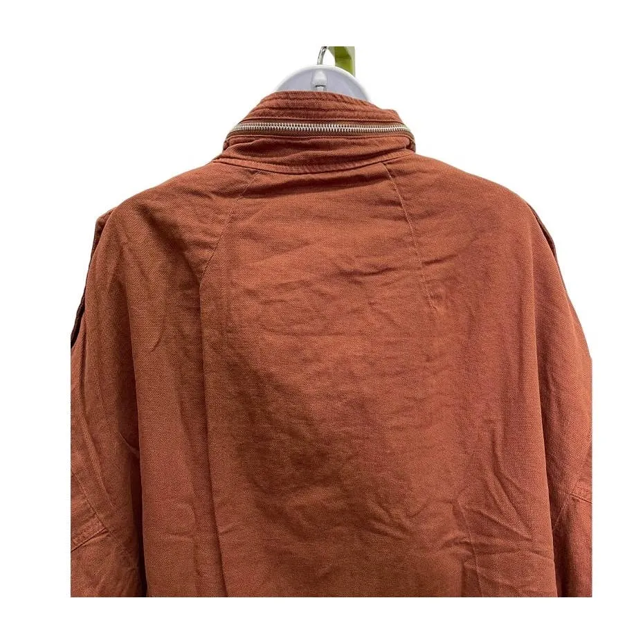 Free People x Sandrine Rose Utility Jacket Coat Size M Carrob New