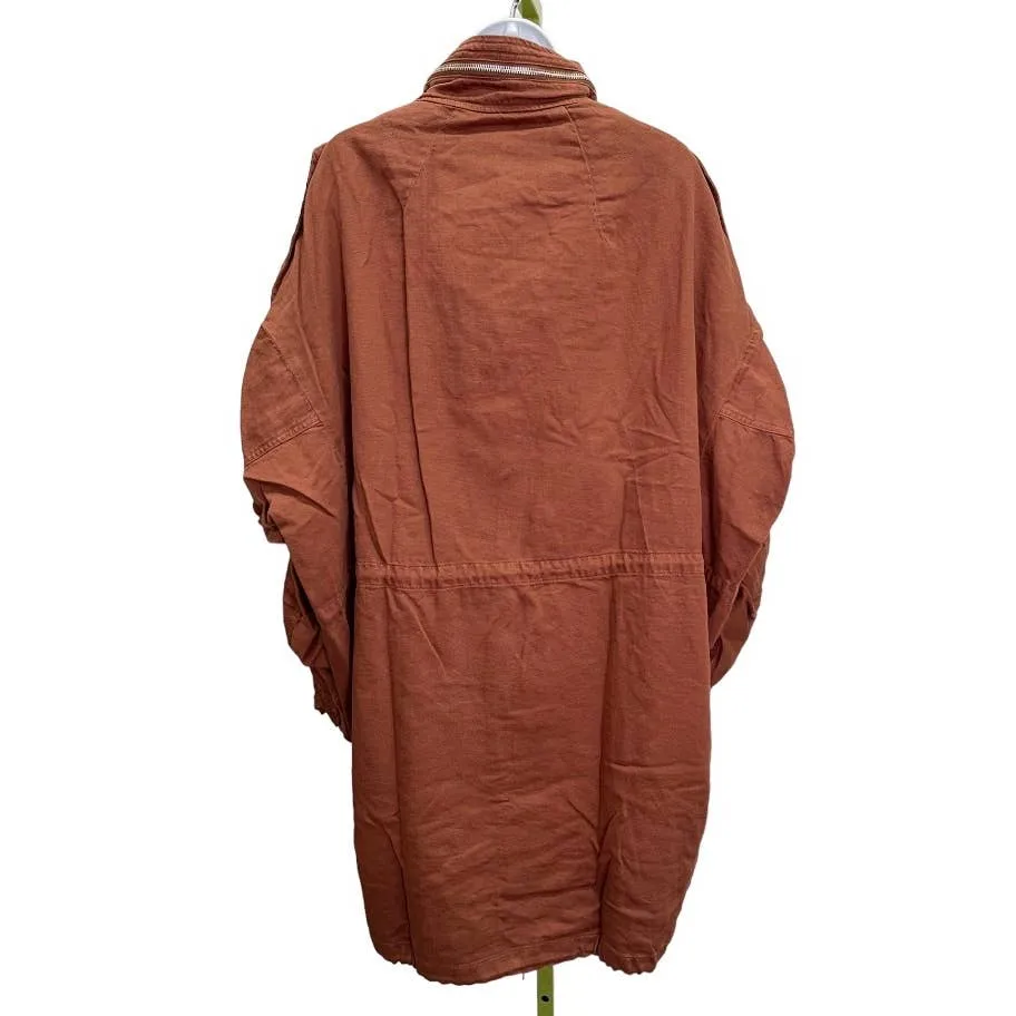 Free People x Sandrine Rose Utility Jacket Coat Size M Carrob New