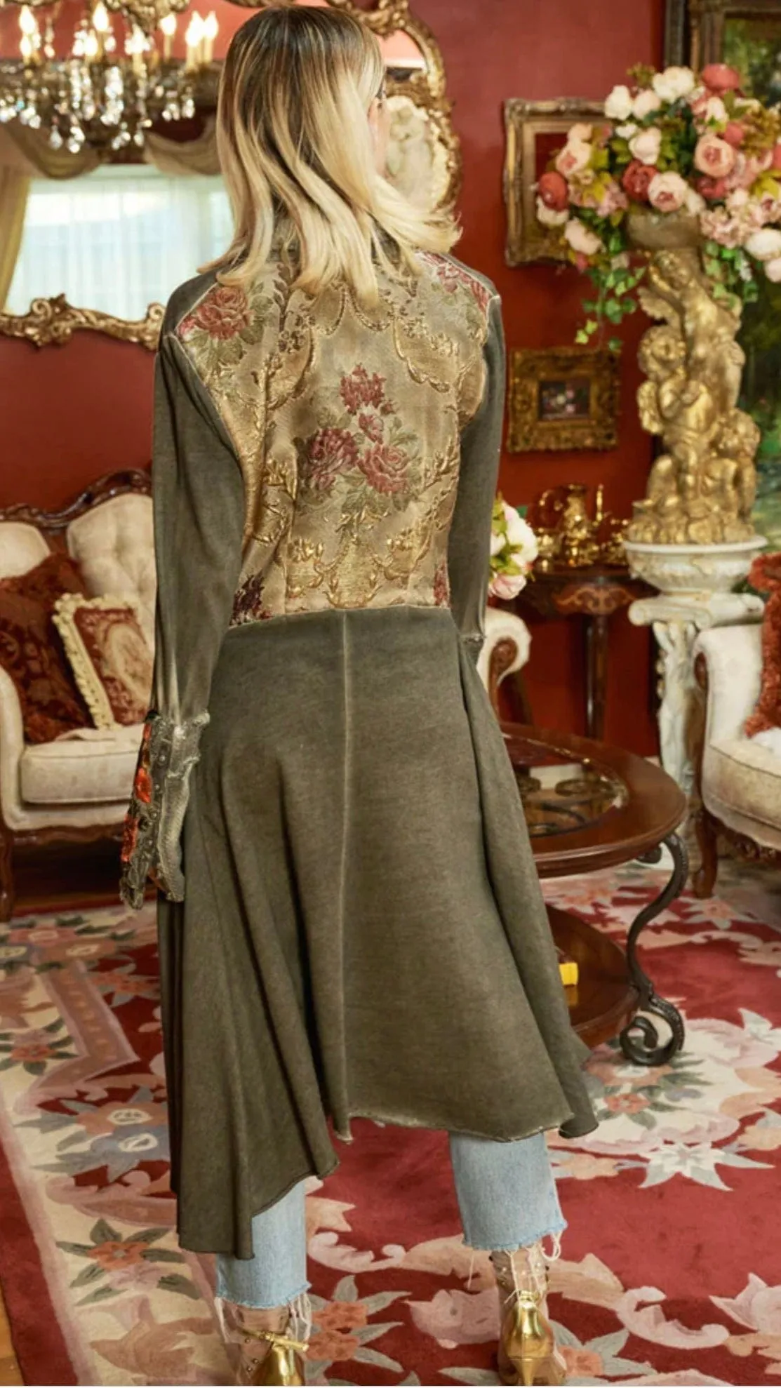 In My Heart Embroidered Coat