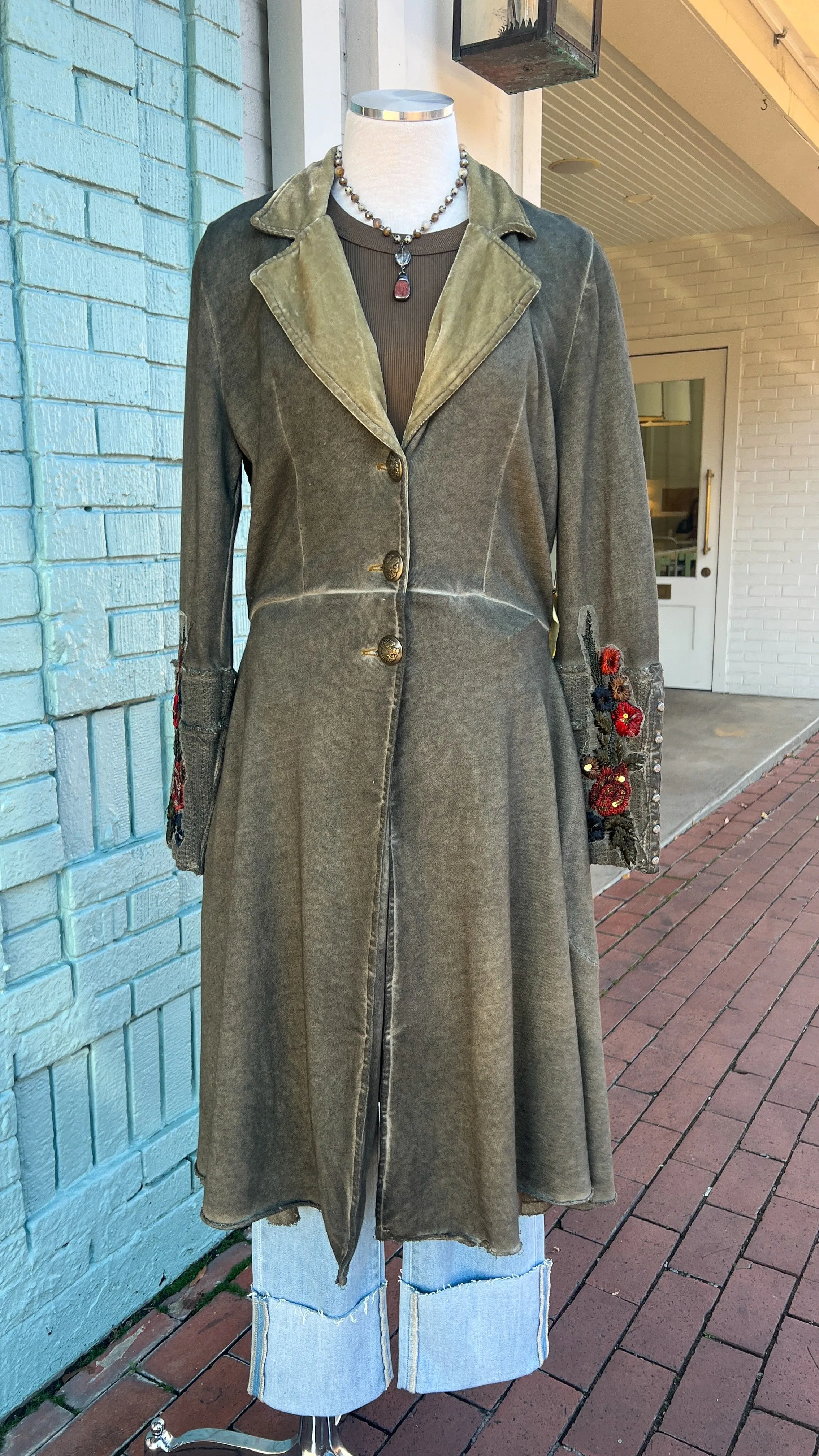 In My Heart Embroidered Coat