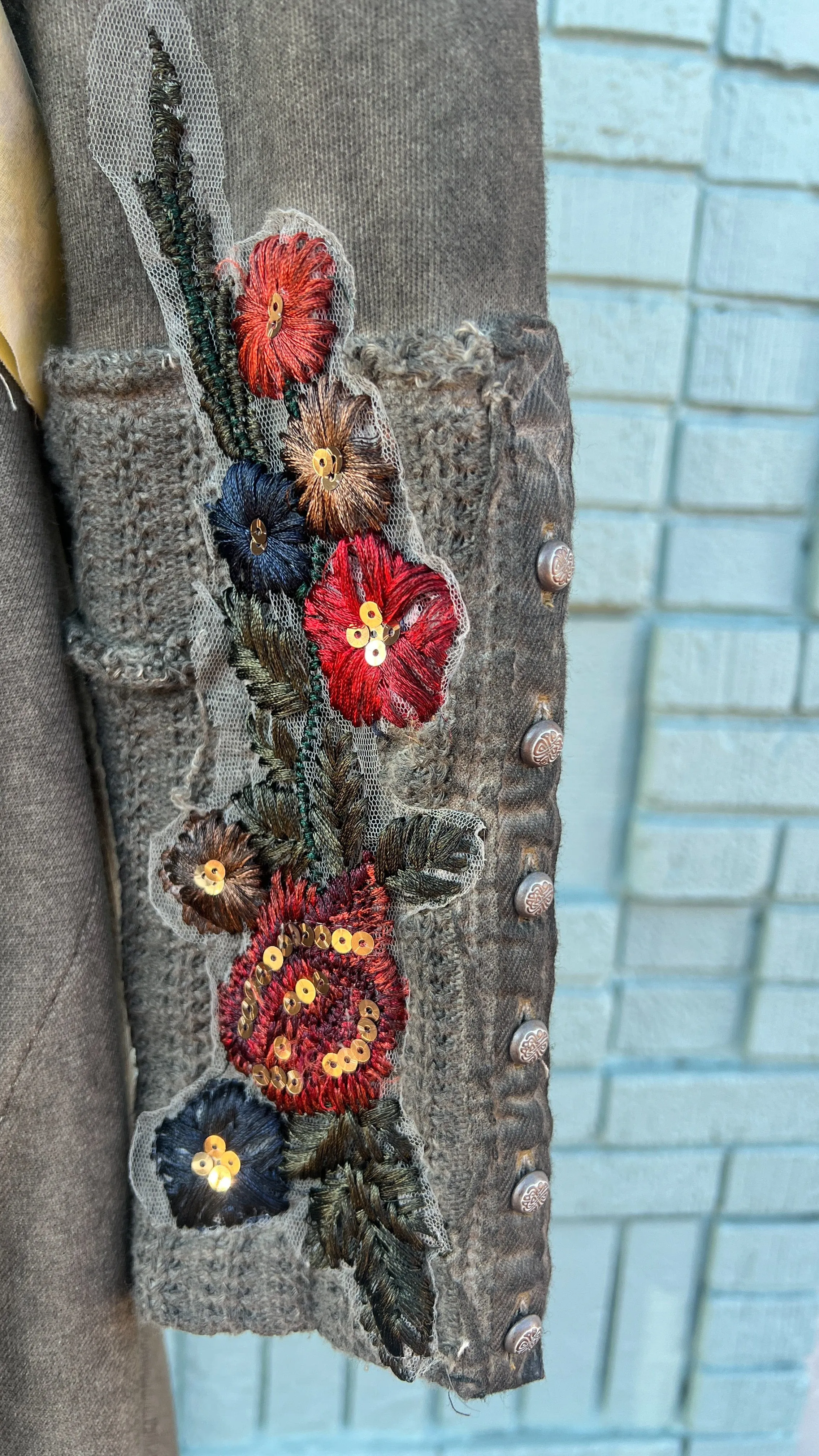 In My Heart Embroidered Coat