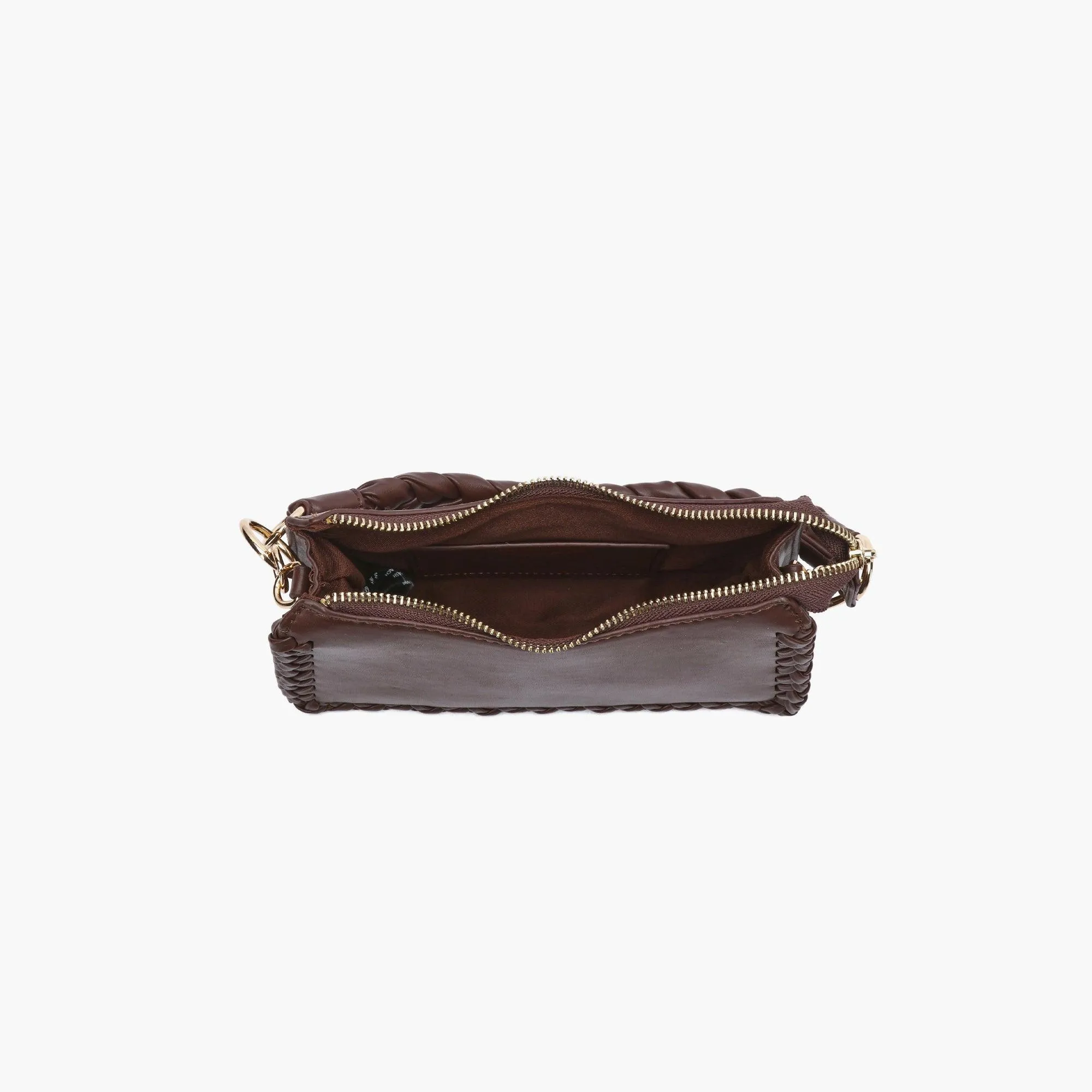 Jora Braided Vegan Crossbody Bag