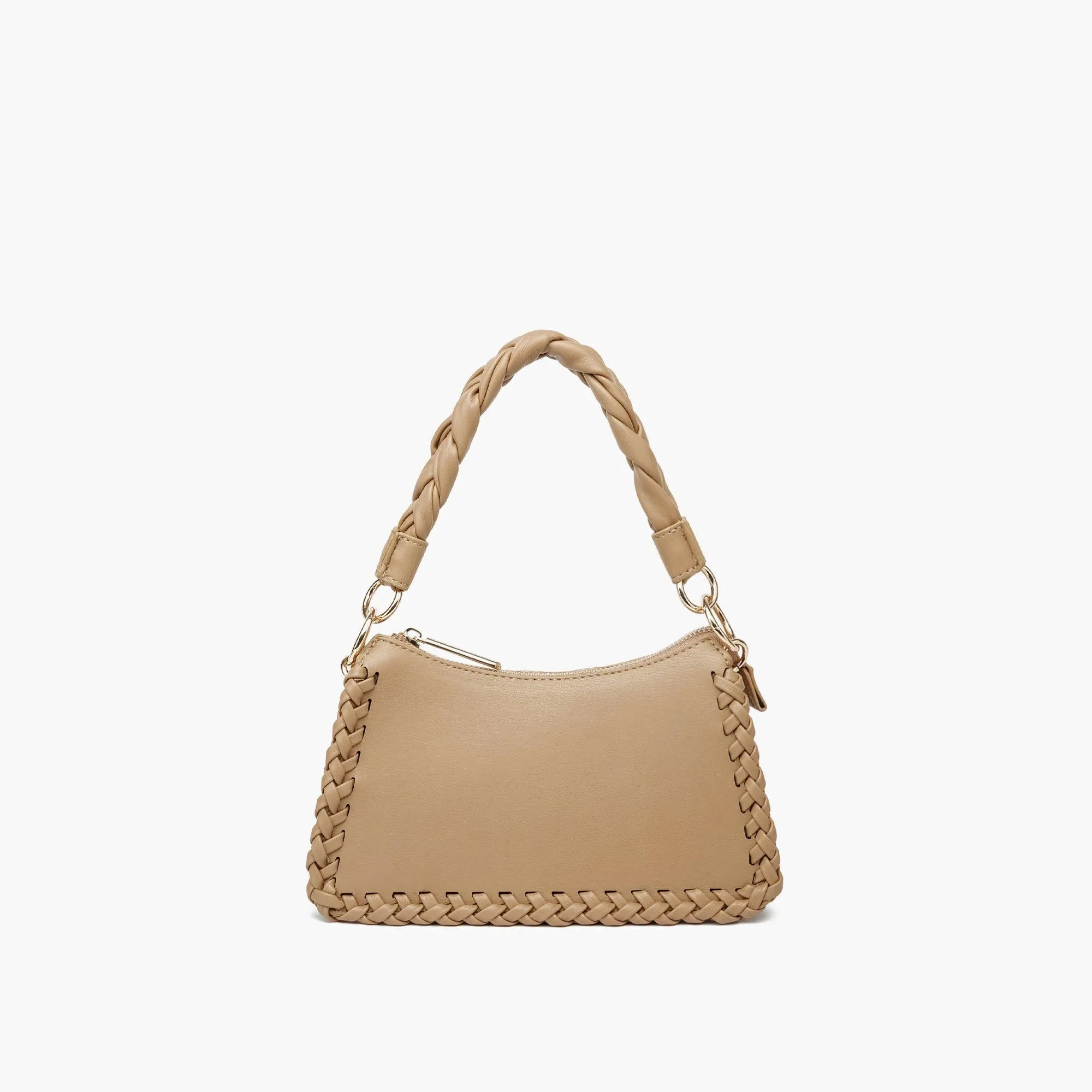 Jora Braided Vegan Crossbody Bag