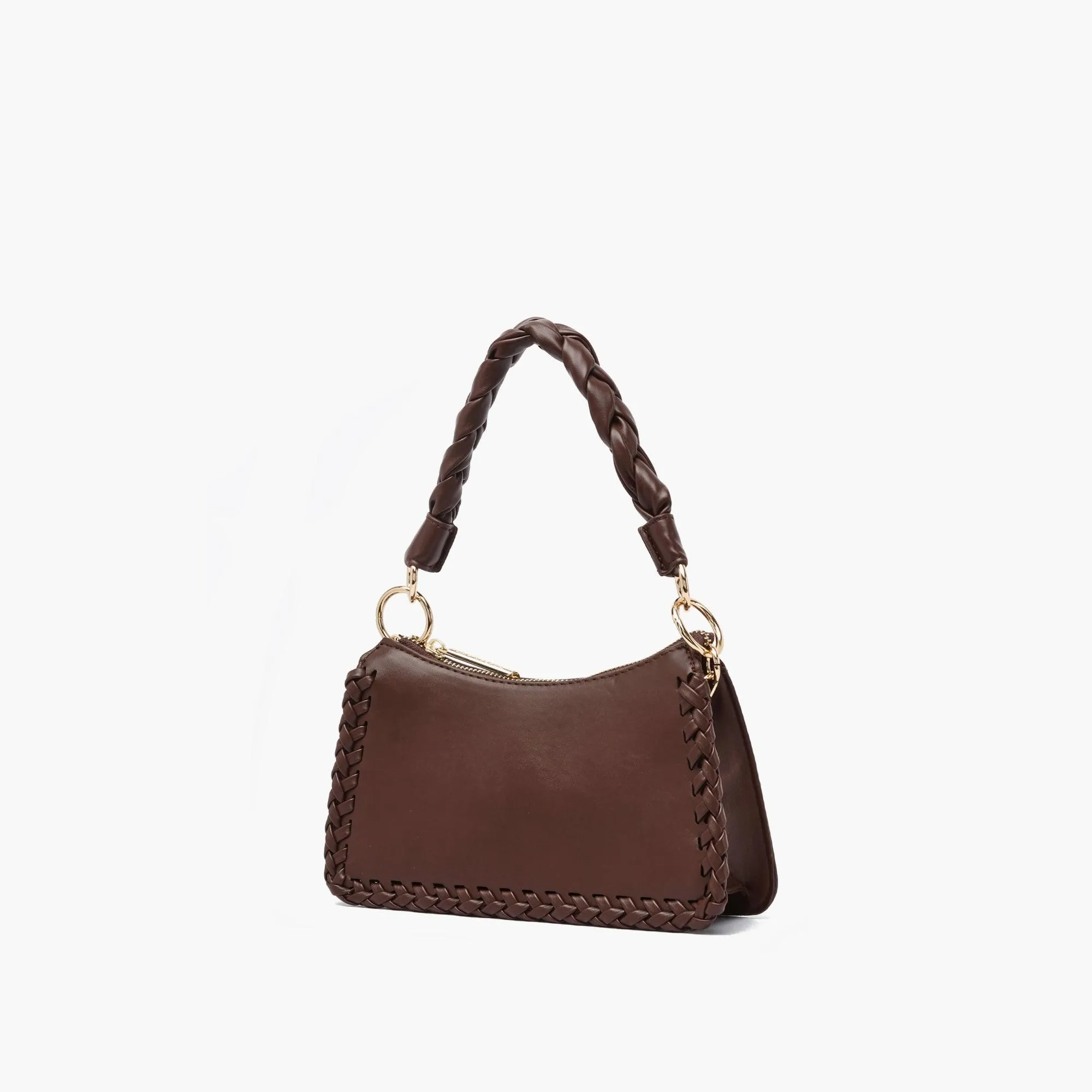 Jora Braided Vegan Crossbody Bag