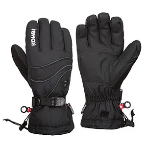 Kombi Men&#x27;s Squad WaterGuard Gloves Black/Charcoal | Buy Kombi Men&#x27;s Squad WaterGuard Gloves Black/Charcoal here | Outnorth