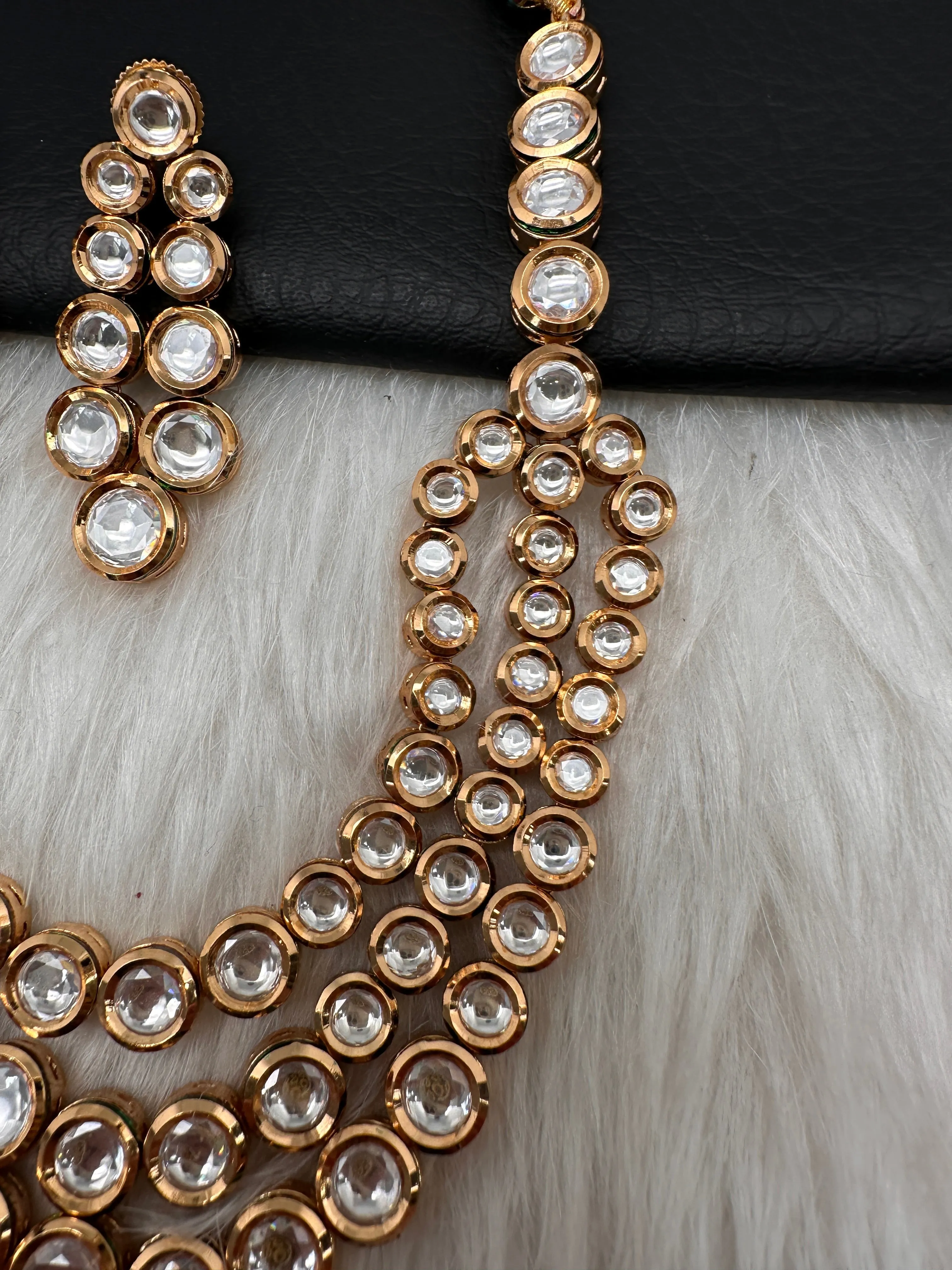 Kundan Multi Layer Elegant Necklace