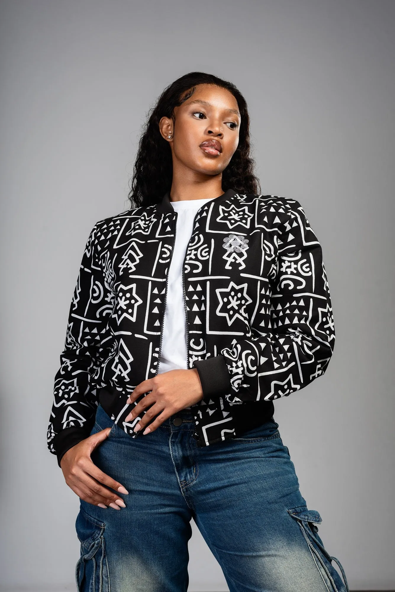 Ladies -  AmharaSummer Bomber Jacket