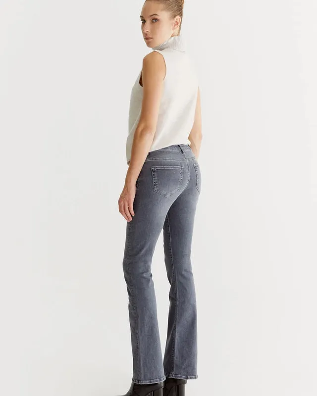Laura - Pant - Smoked Grey L30