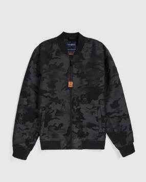MENS NELSON JACQUARD BOMBER JACKET - B6J382Z1OW