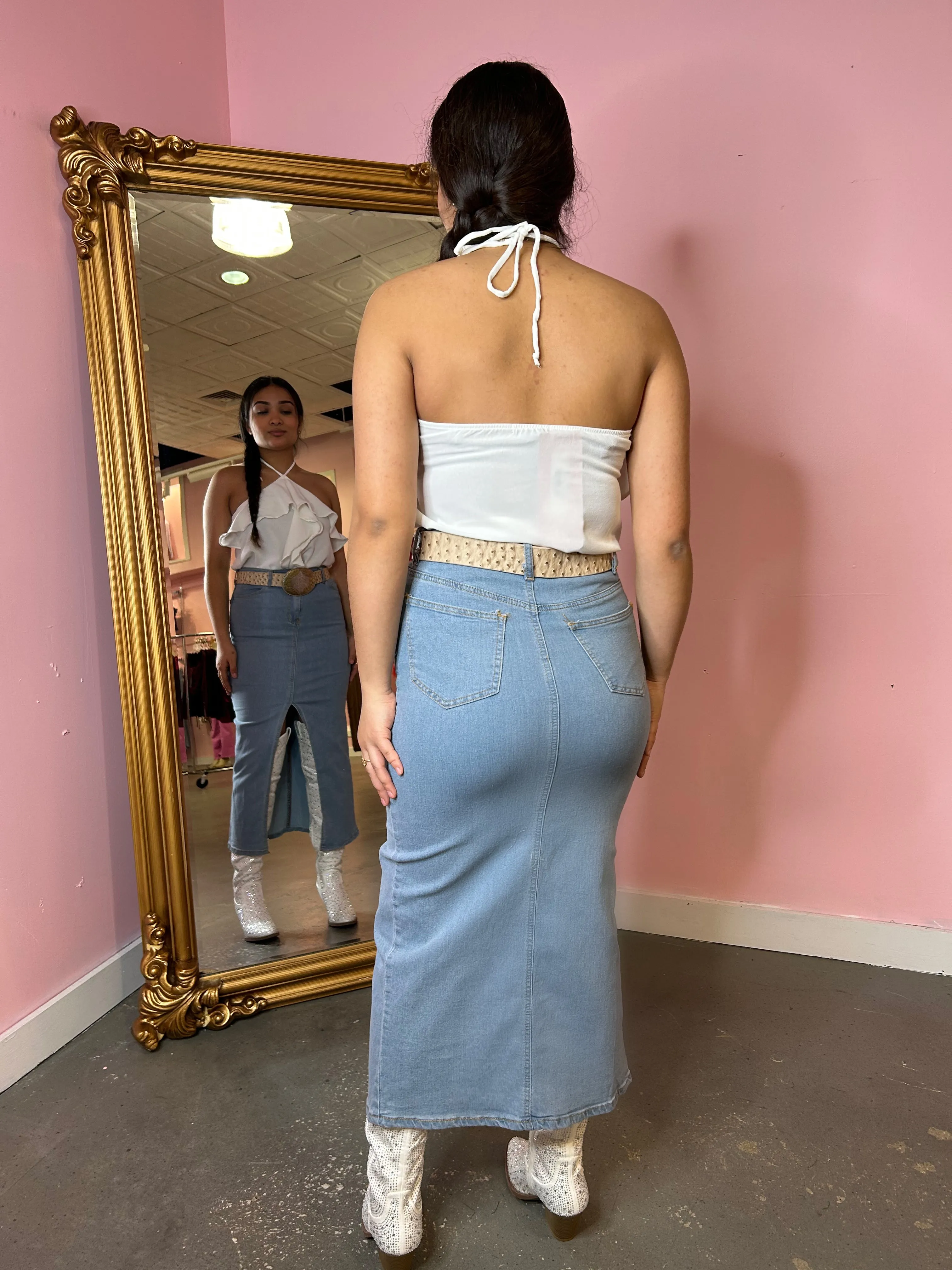 Miley Denim Skirt