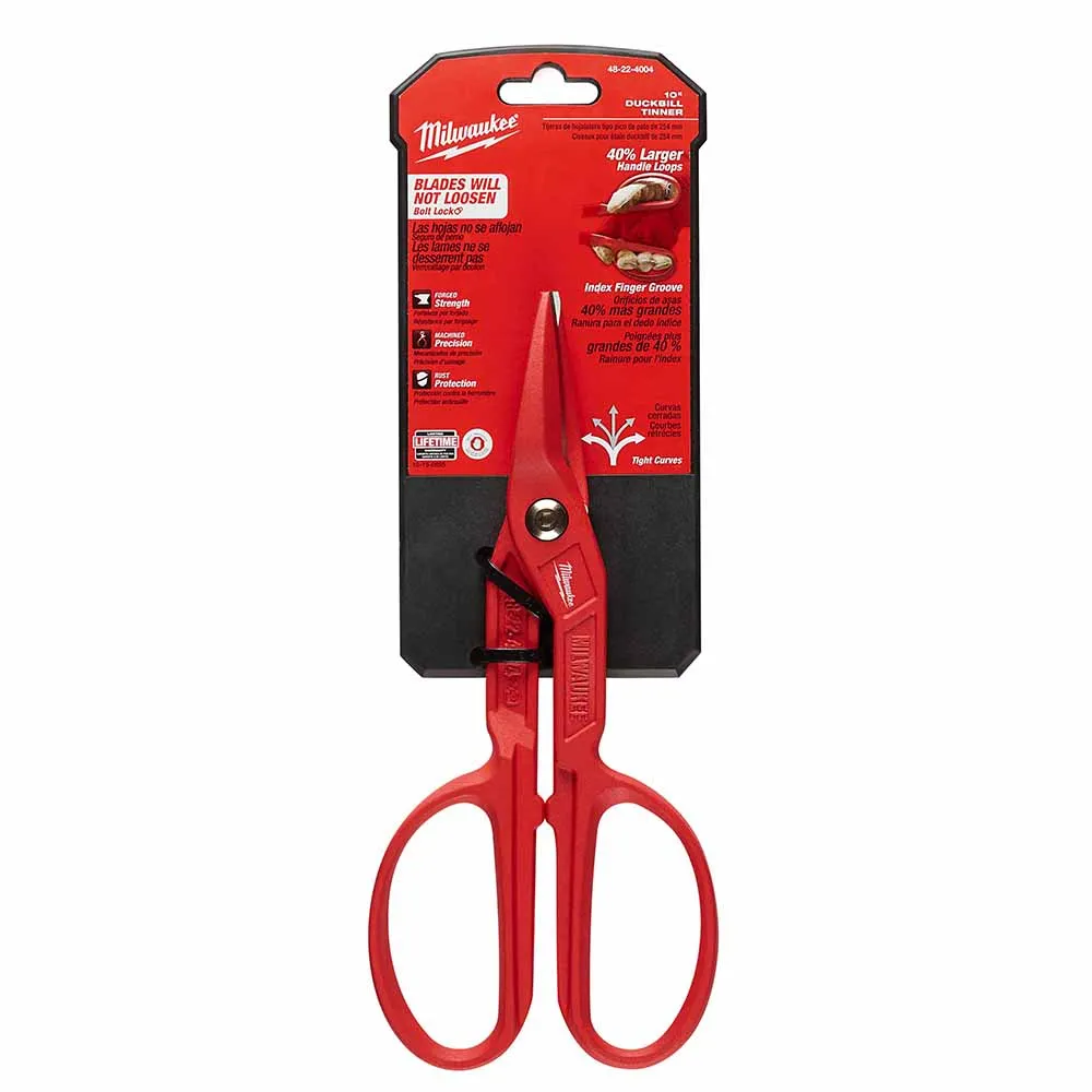 Milwaukee 48-22-4004 10" Duckbill Tinner