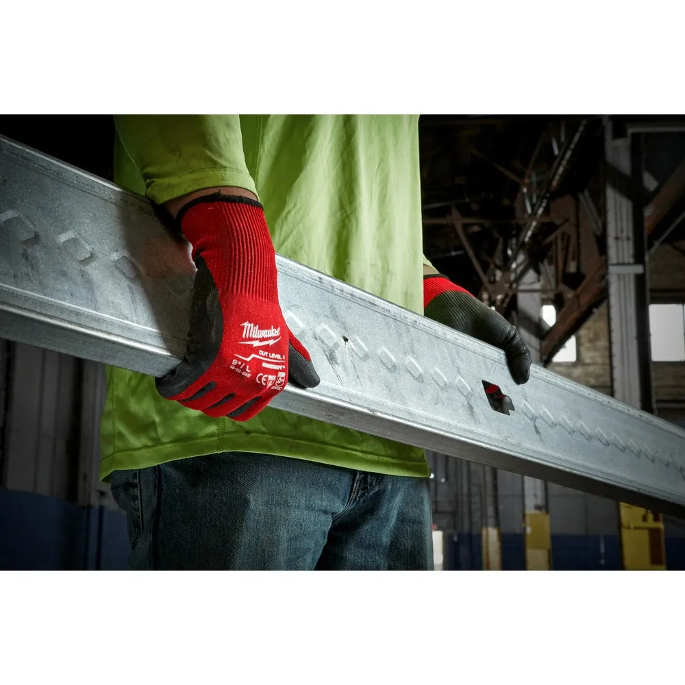Milwaukee 48-22-8932B 12PK Cut 3 Dipped Gloves – L [A3]