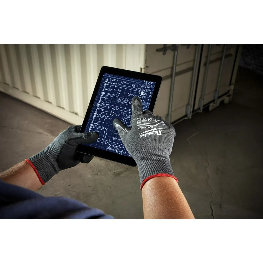 Milwaukee  48-22-8951 Cut 5 Dipped Gloves - M