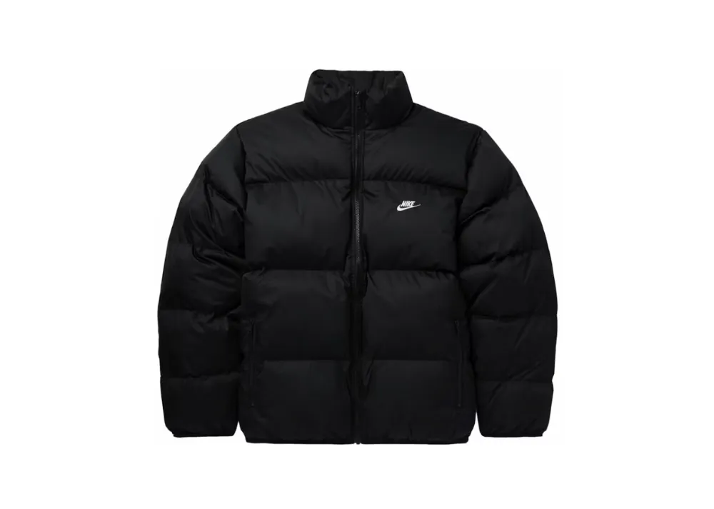 Nike Sportswear Club Puffer Jacket Black/White