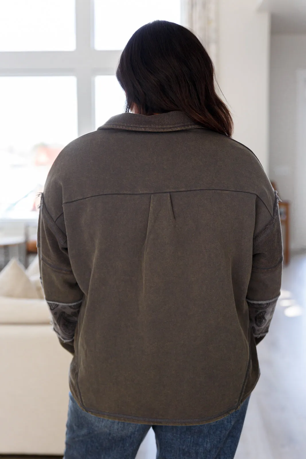 ONLINE EXCLUSIVE Moonstone Mineral Wash Pullover