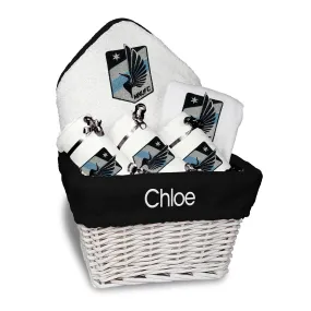 Personalized Minnesota United Medium Basket - 6 Items