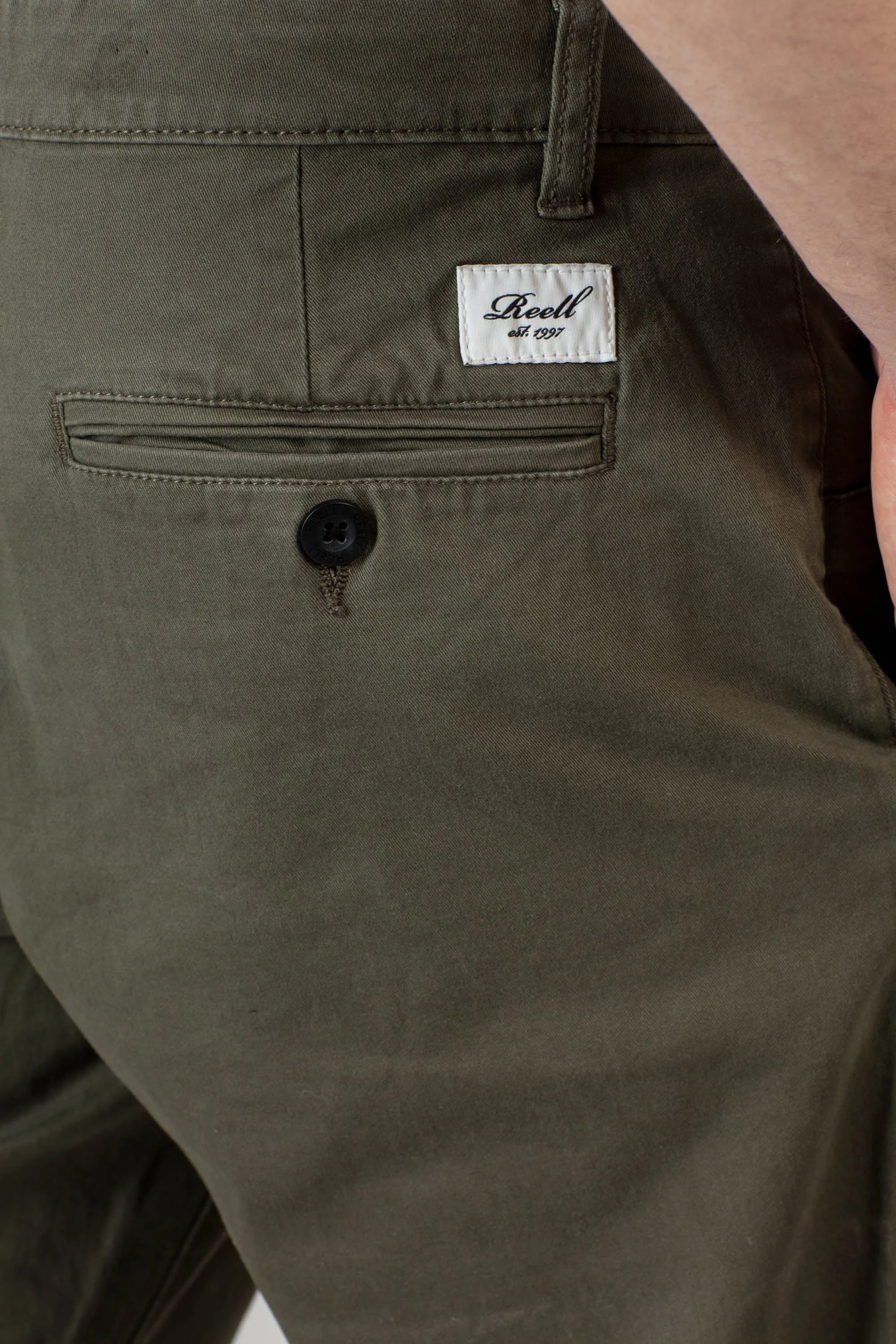 Regular Flex Chino - Olive