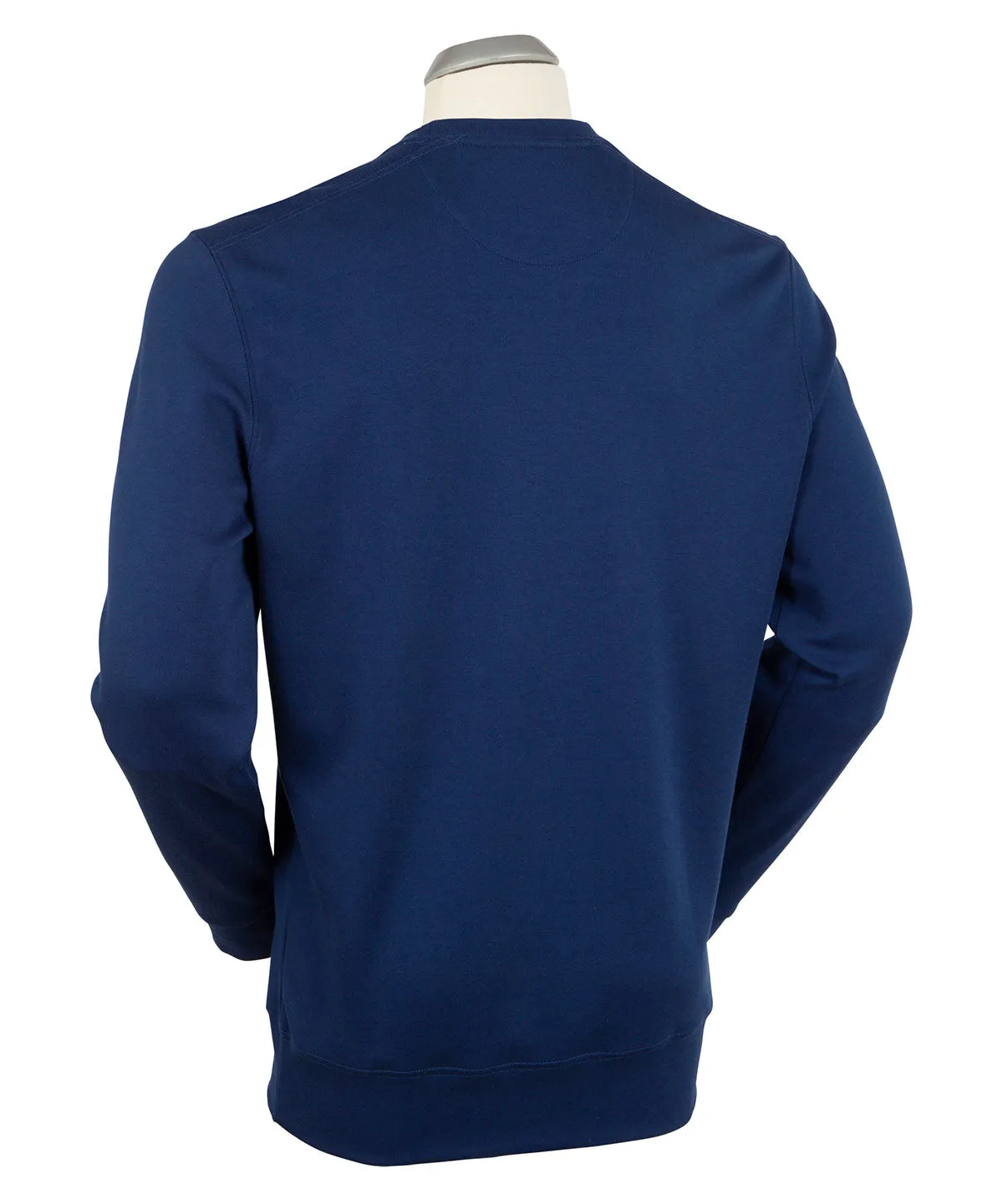 Signature Leaderboard Pima Cotton V-Neck Pullover