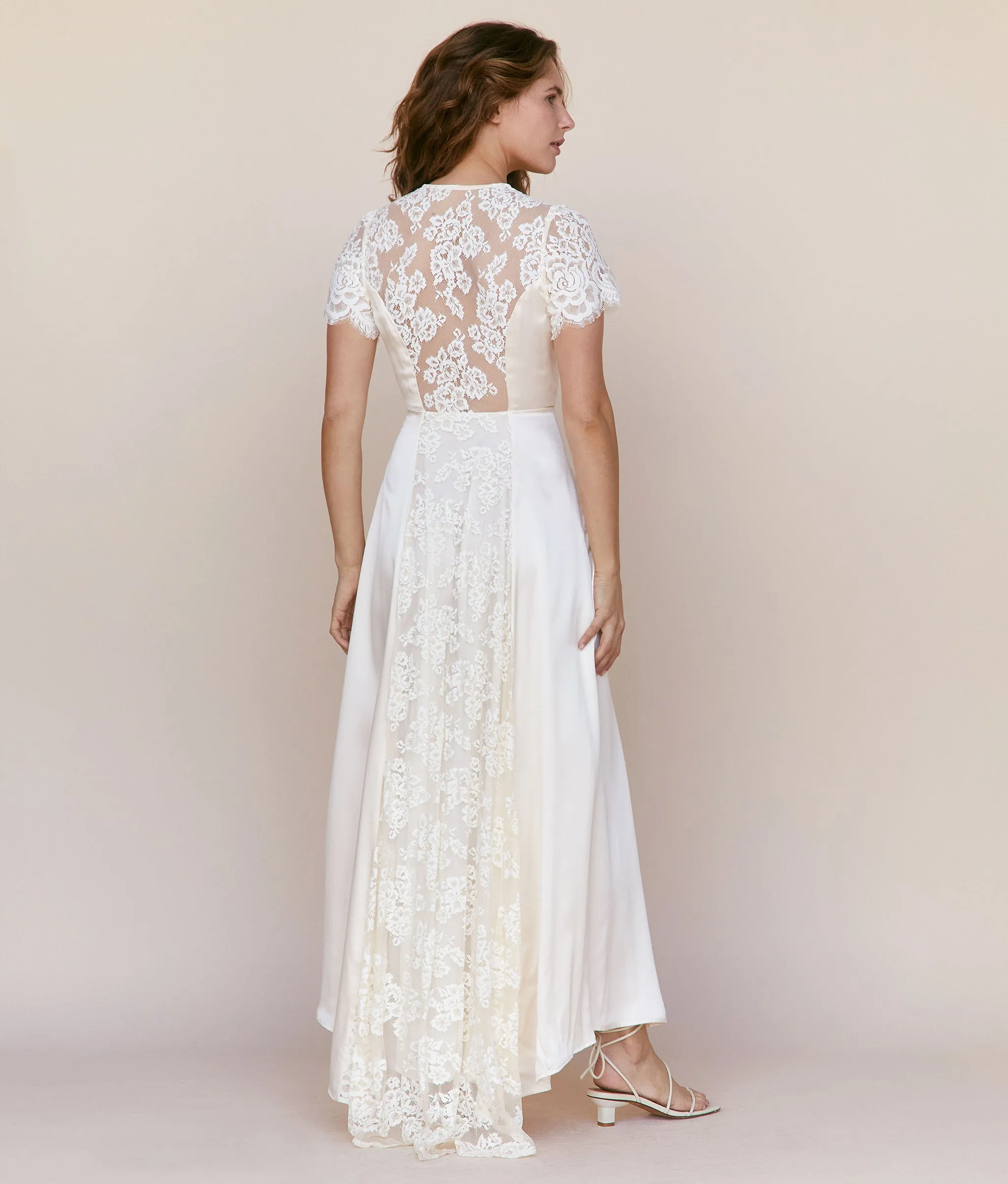 The Fitzgerald Dress | Pearl Silk