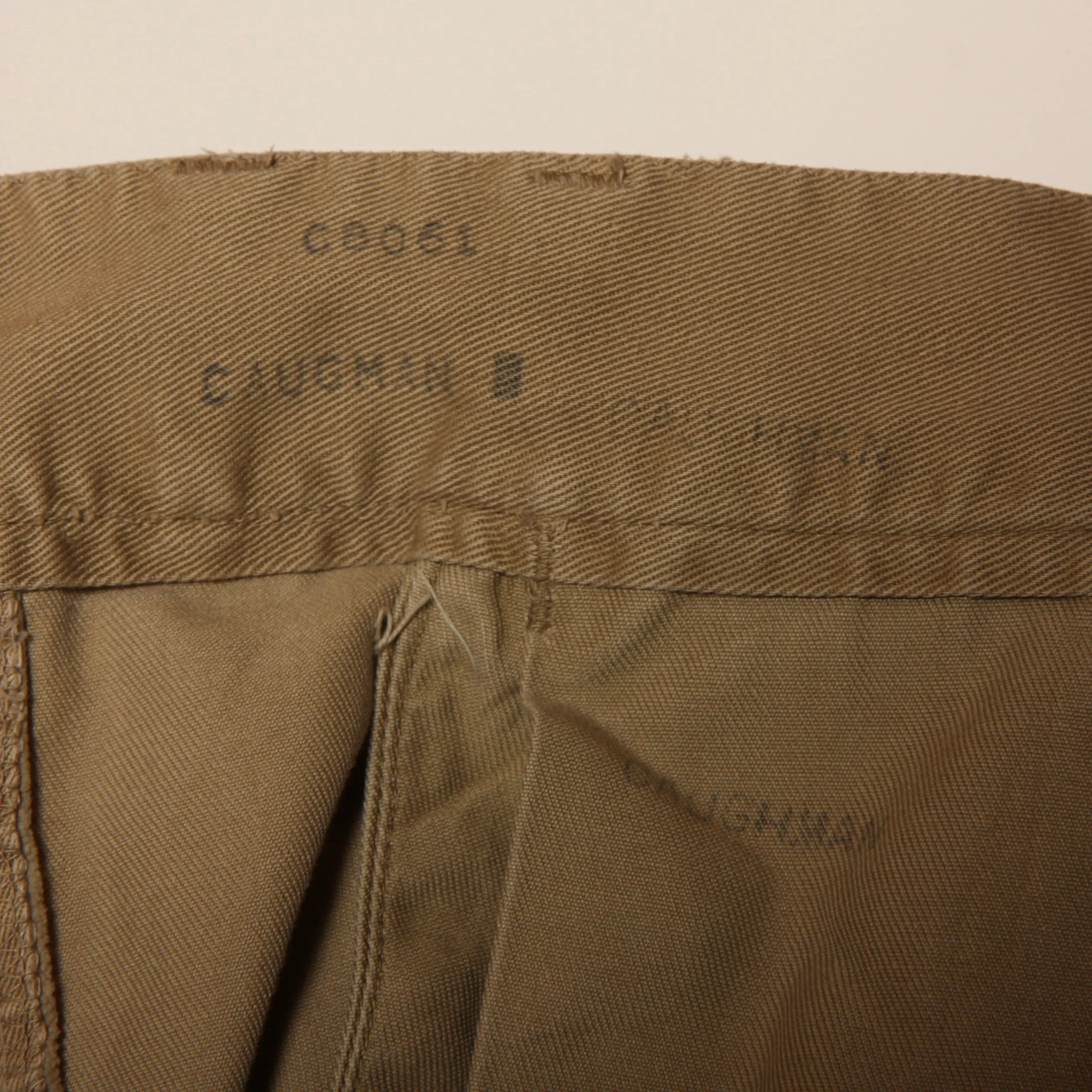 Vintage 60's Caugman Utilitarian Chino Workwear Pants